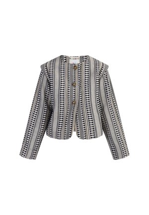 IZIA, IZIA KURZE BLAZERJACKE - Blazer - dunkelmarine wollweiss