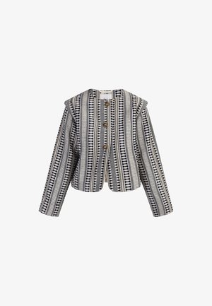 IZIA, IZIA KURZE BLAZERJACKE - Blazer - dunkelmarine wollweiss