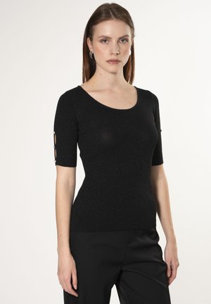 T-shirt print - black