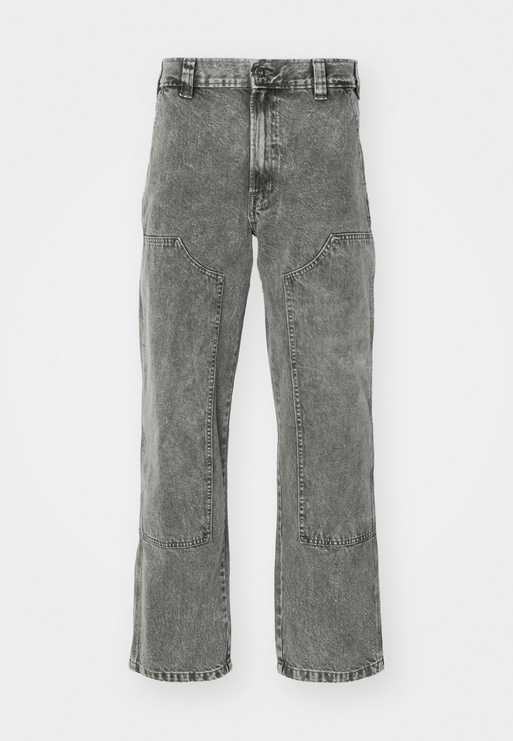 Dickies MADISON DOUBLE KNEE - Workwear Jeans - light gray wash
