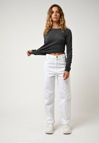 Authentic Cashmere EPÉNA - Strickpullover - mottled anthracite