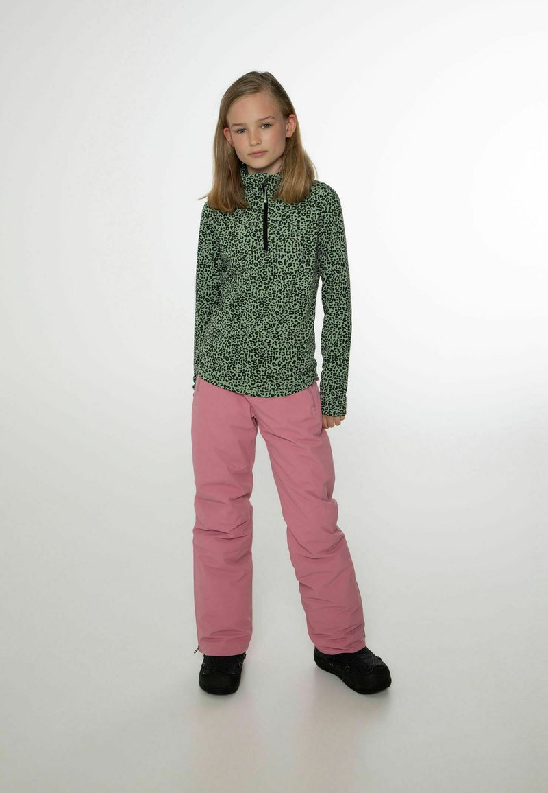 Kinder Pullover | Protest 1/4 ZIP TOP FIENE JR Fleecepullover juniper/hellgrün - MB90596 Kinder Pullover | Protest 1/4 ZIP TOP FIENE JR Fleecepullover juniper/hellgrün - MB90596