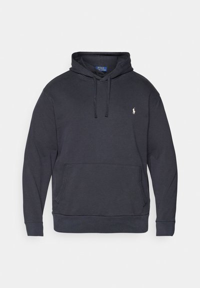 Polo Ralph Lauren Big & Tall LOOPBACK FLEECE HOODIE - Sportinis megztinis - black