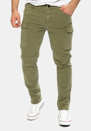 JAYDEN - Cargo trousers - olive