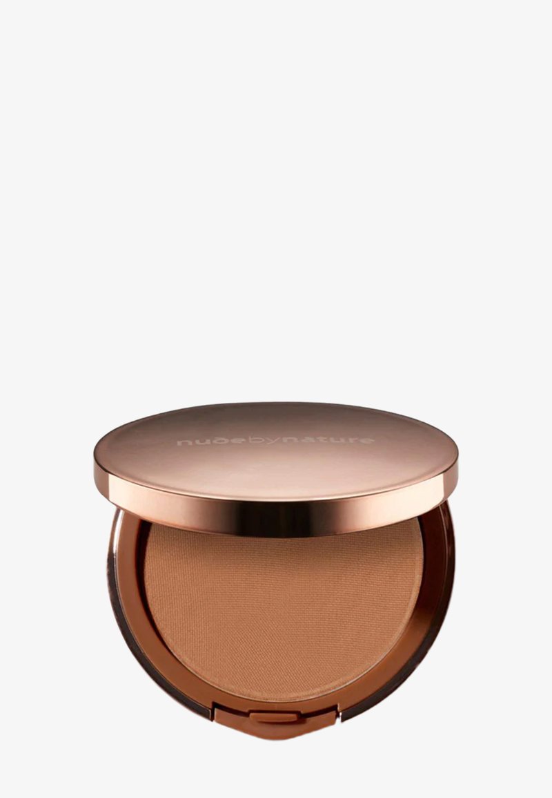 Nude by Nature - NUDE BY NATURE FLAWLESS PRESSED POWDER FOUNDATION - Foundation - n6 olive, Förstora