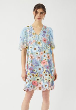 YAS YASFLOWERING DRESS SHOW - Kokteilikleit/peokleit - halogen blue