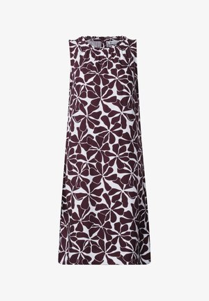Street One, KNIELANGES KLEID MIT RUNDHALSAUSSCHNITT - Hverdagskjole - rustic rouge