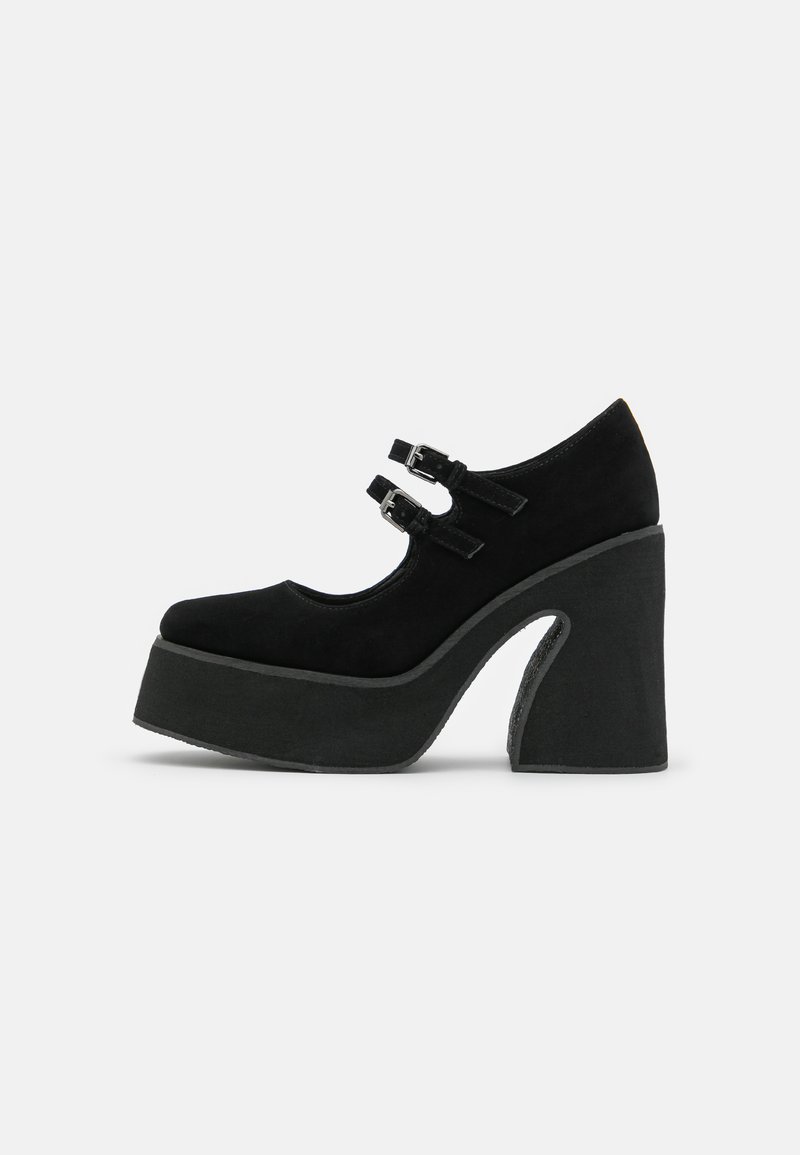 Koi Footwear VEGAN ZURI Platform heels black/black Zalando.de