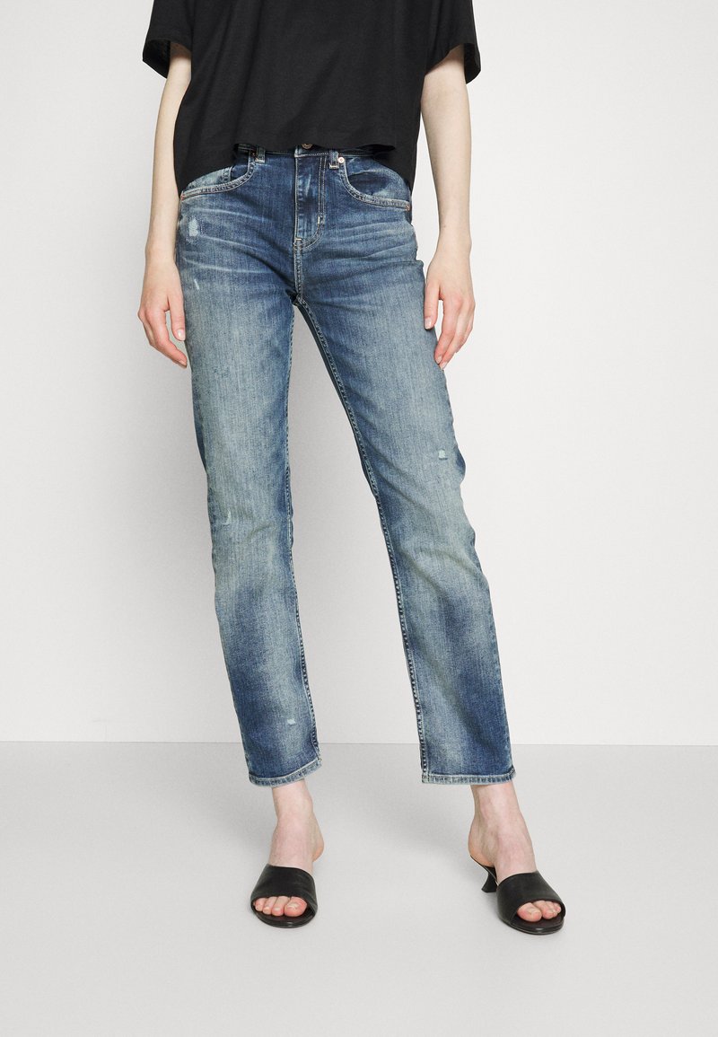 AG Jeans GIRLFRIEND MIDRISE Jeans Slim Fit blue denim Zalando.de