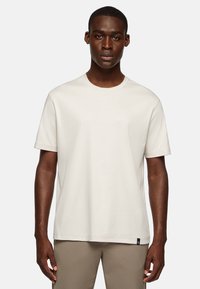 Boggi Milano SS AMMONIA  - Basic T-shirt - sand
