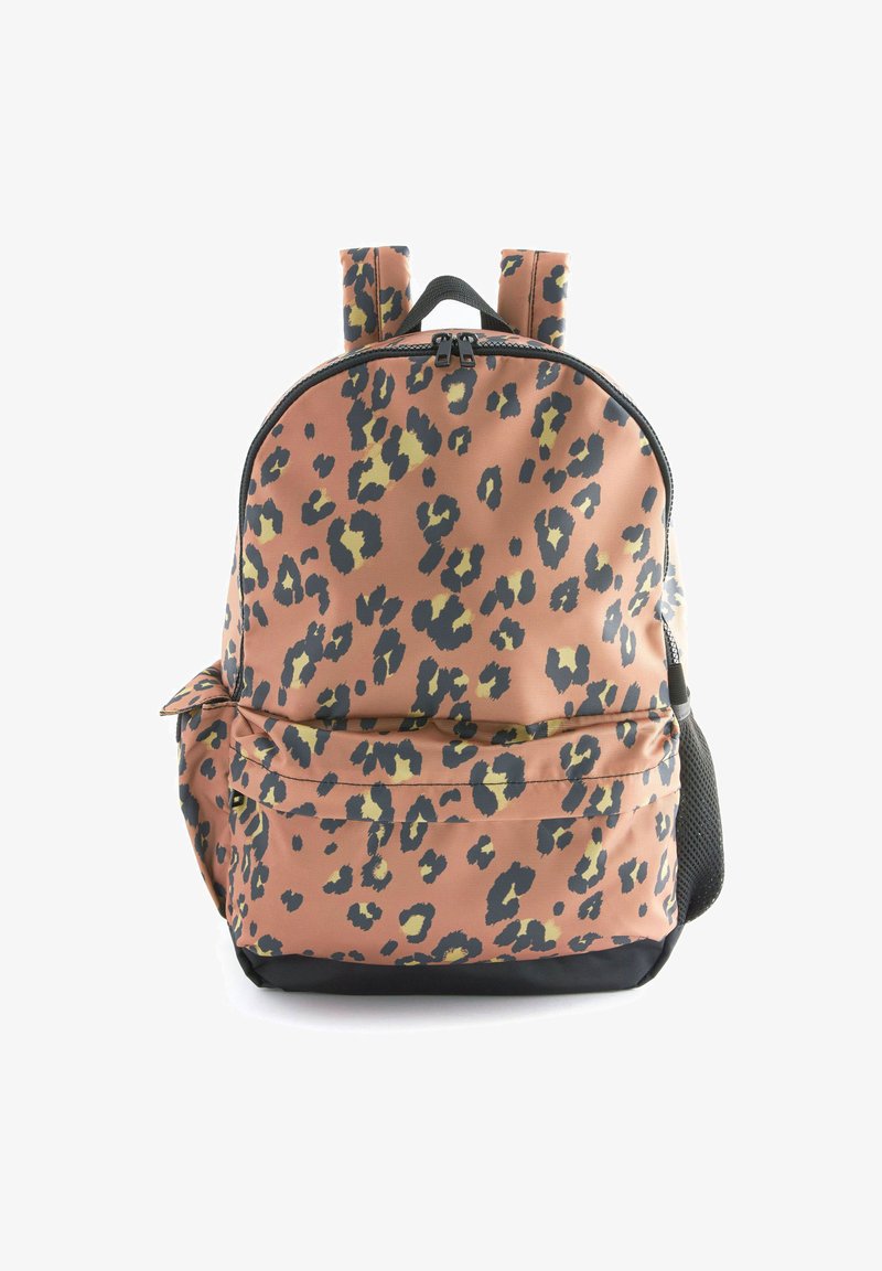 Next BACKPACK - Tagesrucksack - chocolate brown leopard/braun - Zalando.at