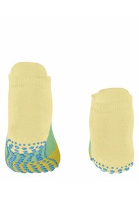 FALKE Colour Block - Chaussettes - hay