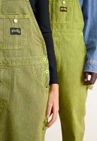 Stan Ray EARLS BIB UNISEX - Denim tuinbroek - lime/black hickory