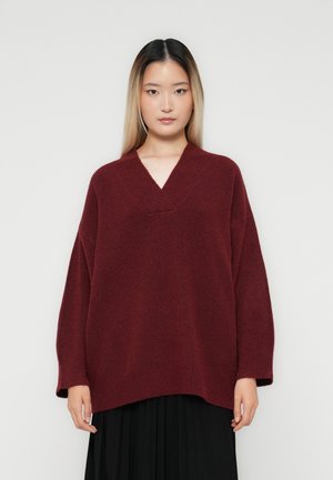 VMBANG V NECK LONG  - Pullover - syrah