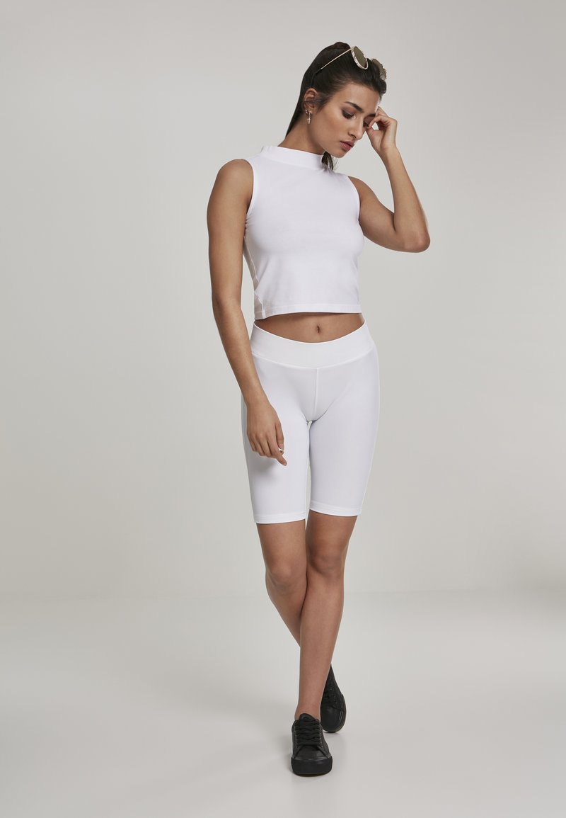 Urban Classics LADIES CYCLE SHORTS - Pajkice – hlače - white