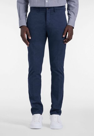 BASIC - Pantaloni - blu scuro