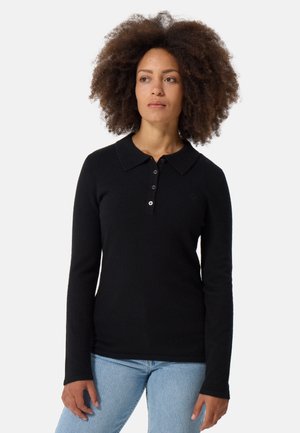LANGARM - Polo - schwarz