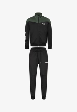 Lonsdale, NORMALE PASSFORM CAUNTON - Trainingsanzug - black olive white