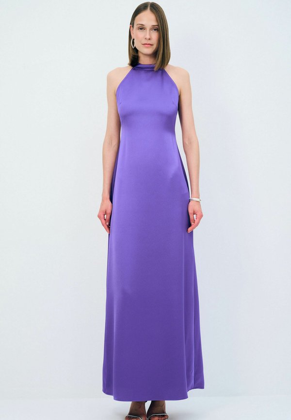 LONG  - Maxikleid - purple