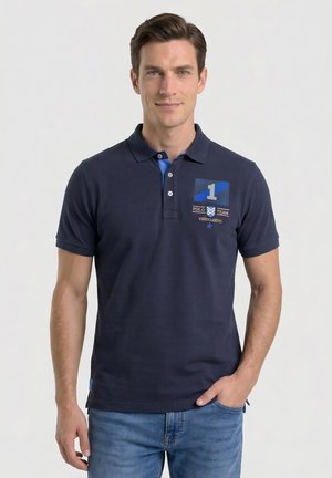 VALECUATRO, POLO MODELO TEAM VALECUATRO - Polo - azul marino