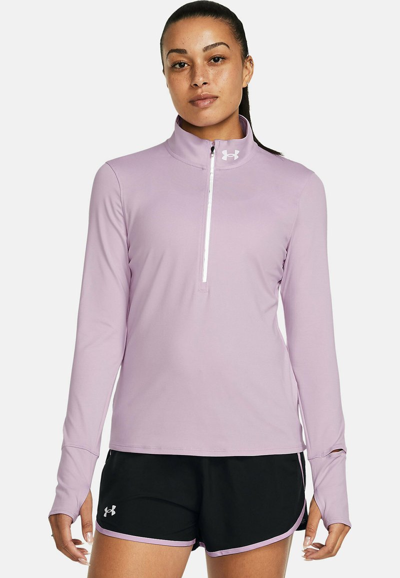 Under Armour QUALIFIER - Långärmad tröja - purple ace