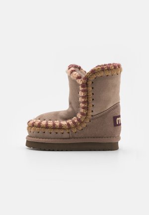ESKIMO OVERSTICHING UNISEX - Winter boots - elephant grey