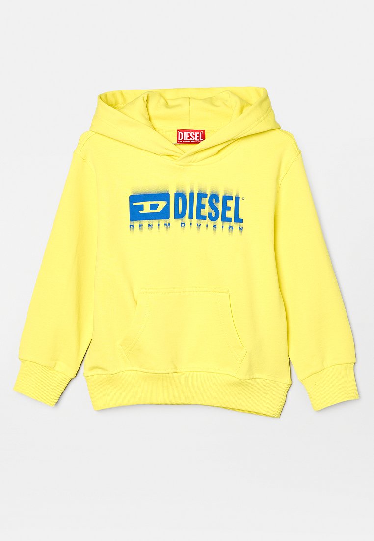 Diesel Hoodie lichtgeel