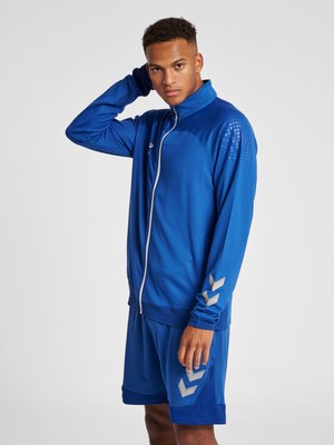 Hummel HMLLEAD POLY ZIP JACKET - Trainingsvest - true blue