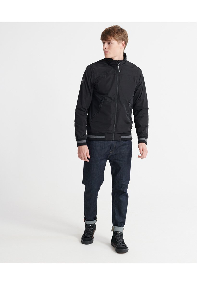 biker jacket with shearling