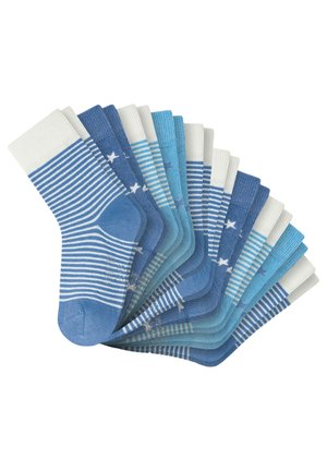 10ER PACK BASIC - Sokken - hellblau