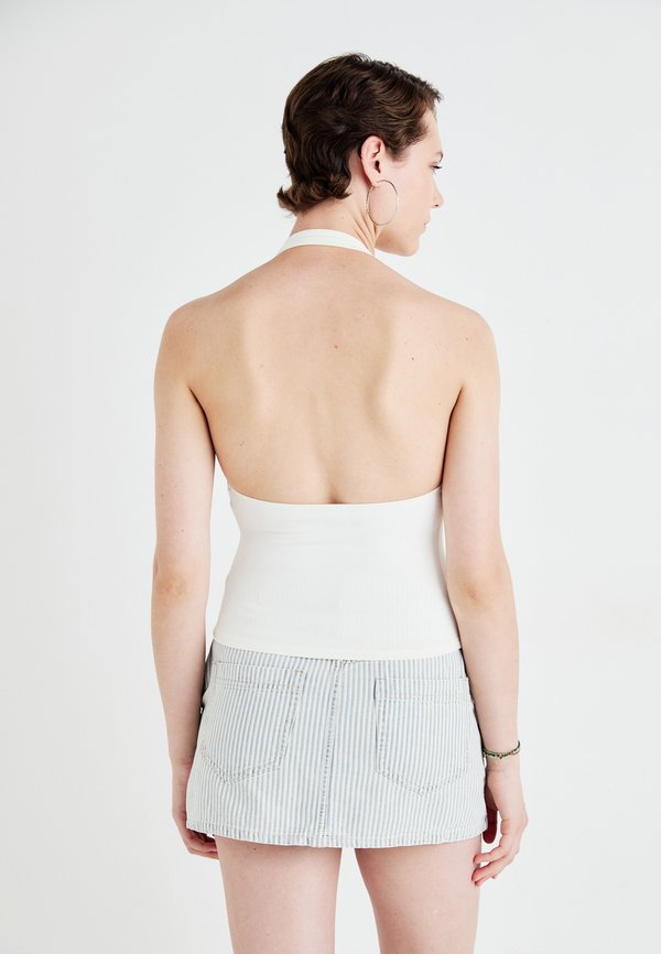 STILL HERE HALTER  - Top - ivory2