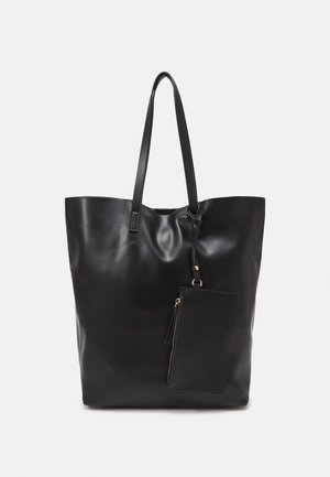 Pieces PCAVILLA POCKET SET - Cabas - black