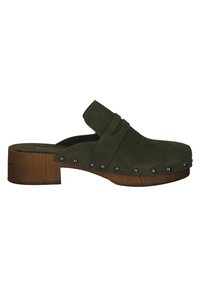 Marco Tozzi Heeled mules - khaki
