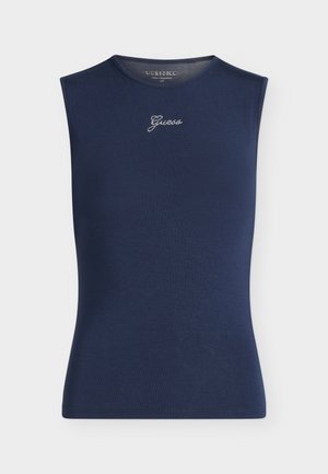 Guess, MINI LOGO - Топ - blackened blue