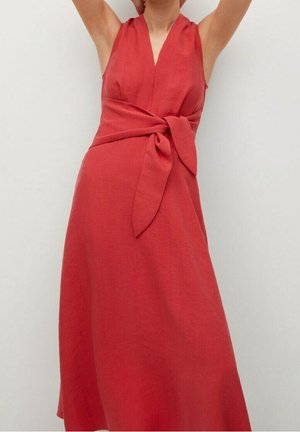 Maxi šaty - coral