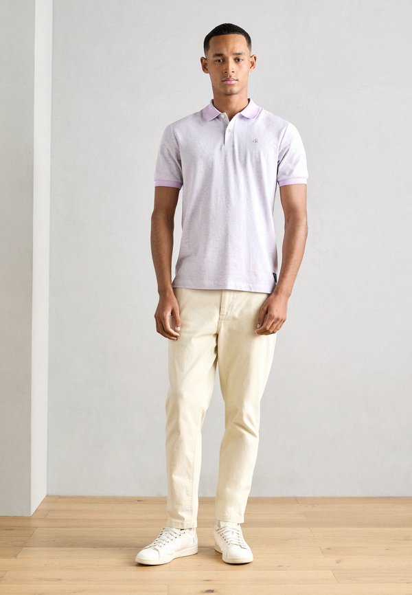 MELANGE REGULAR FIT - Polo shirt - bright lavendel melange2