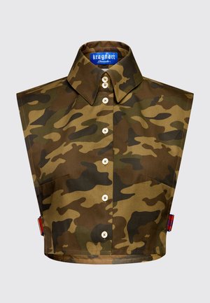 CARLA - Button-down blouse - grün camouflage