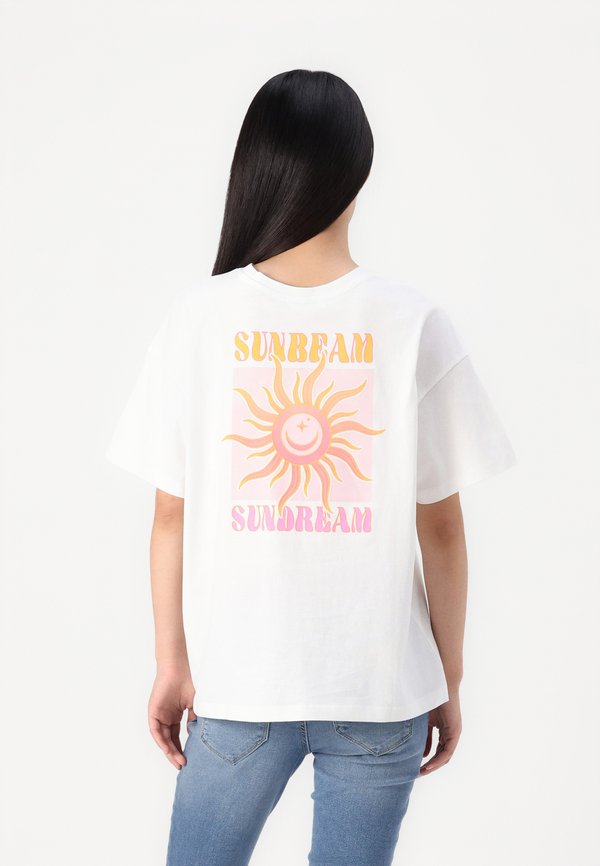 OLMRUTH SOLEI LIFE - Print T-shirt - cloud dancer