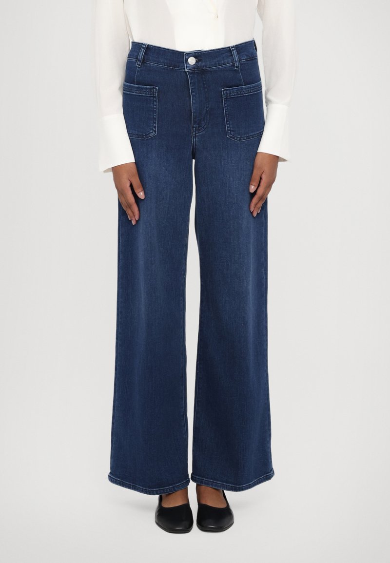 FRAME PALAZZO BARDOT  - Široke hlačnice - thunderstorm