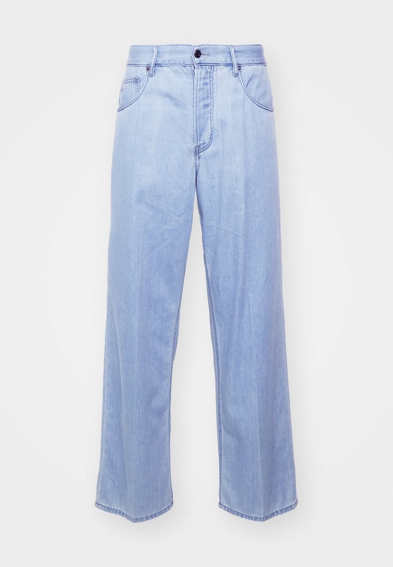 Emporio Armani Relaxed fit jeans lichtblauw denim
