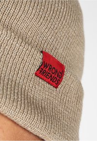 Wrong Friends CLASSIC LOGO - Berretto - taupe