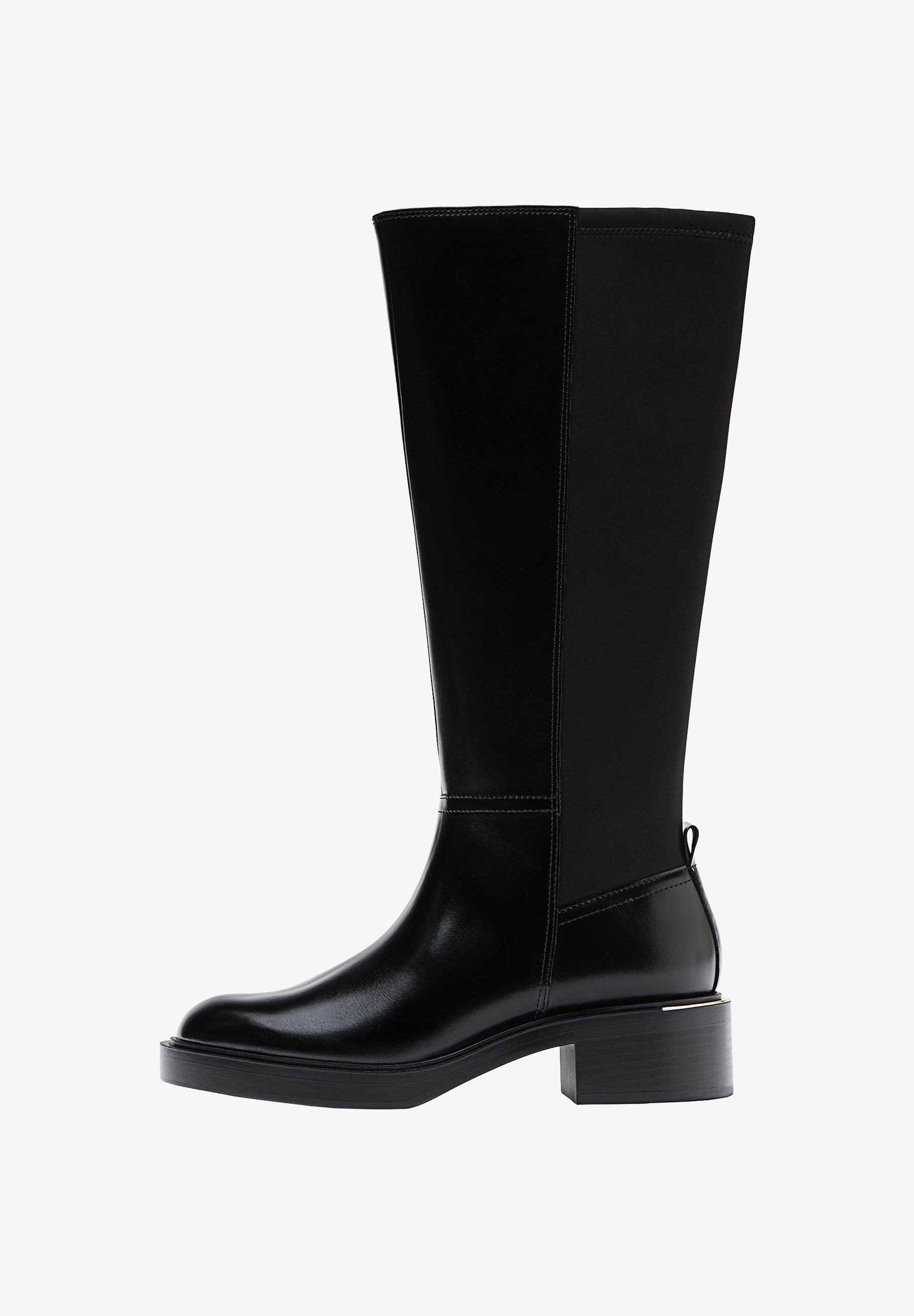 Stradivarius WIDE FIT EQUESTRIAN-STYLE Bottes black/noir