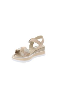 Valleverde Sandali con plateau - beige