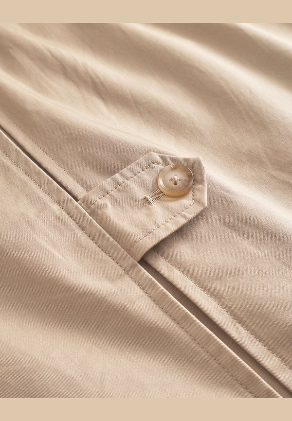 MILES - Trenchcoat - dark sand2