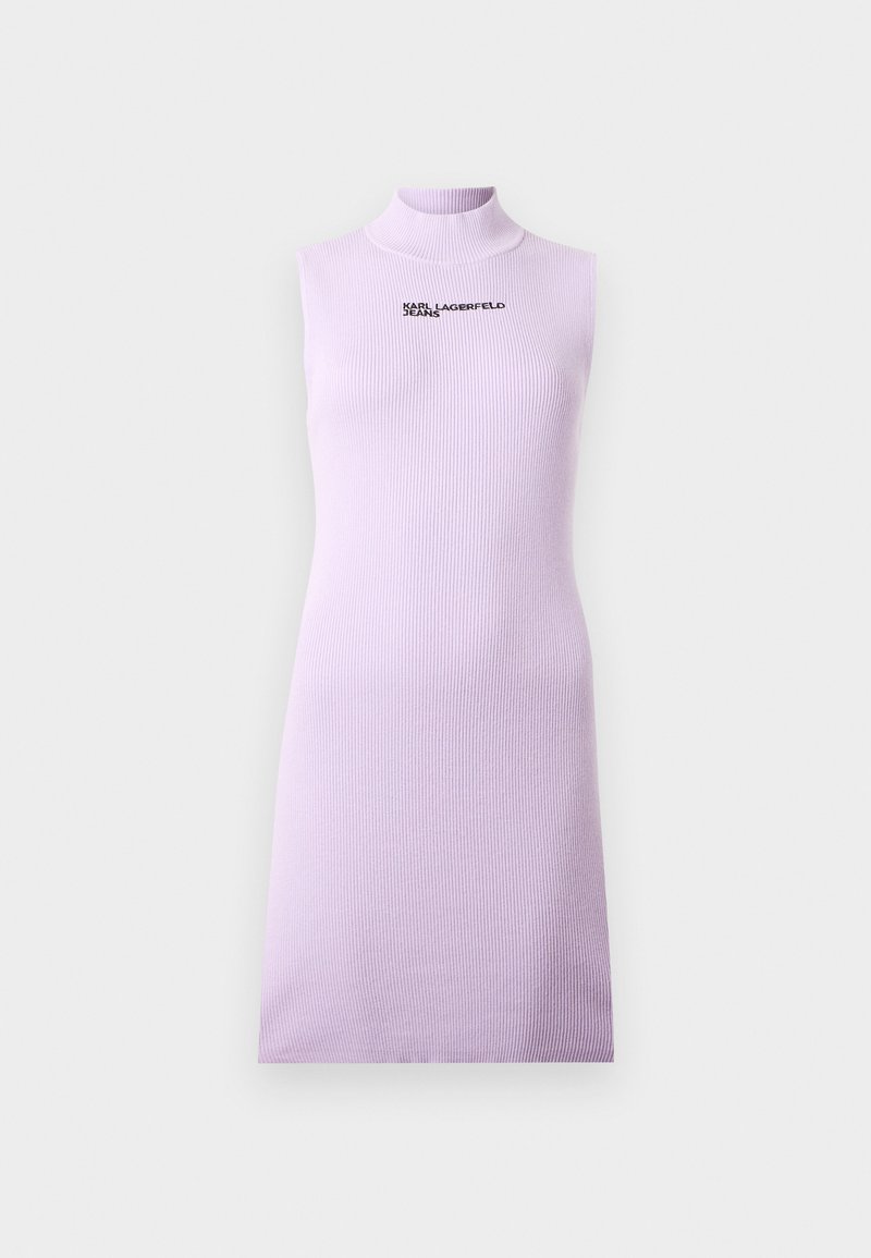 Karl Lagerfeld Jeans Gebreide jurk mauve Karl Lagerfeld Jeans Gebreide jurk mauve