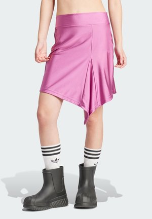 FASHION SATIN MINI SKIRT - Minirok - semi pulse lilac