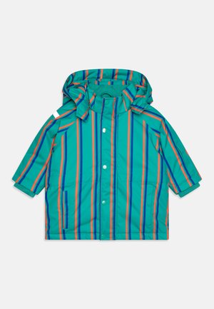 TINYCOTTONS STRIPES SNOW UNISEX - Winterjacke - emerald