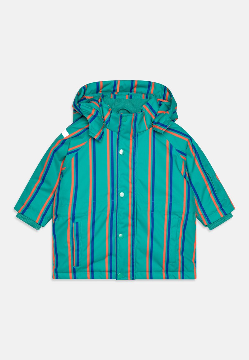 TINYCOTTONS STRIPES SNOW UNISEX - Zimní bunda - emerald