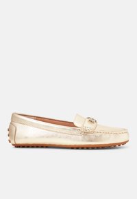 Lauren Ralph Lauren - BARNSBURY METALLIC LOAFER - Mokasíny - pale gold Miniatura obrázku 1