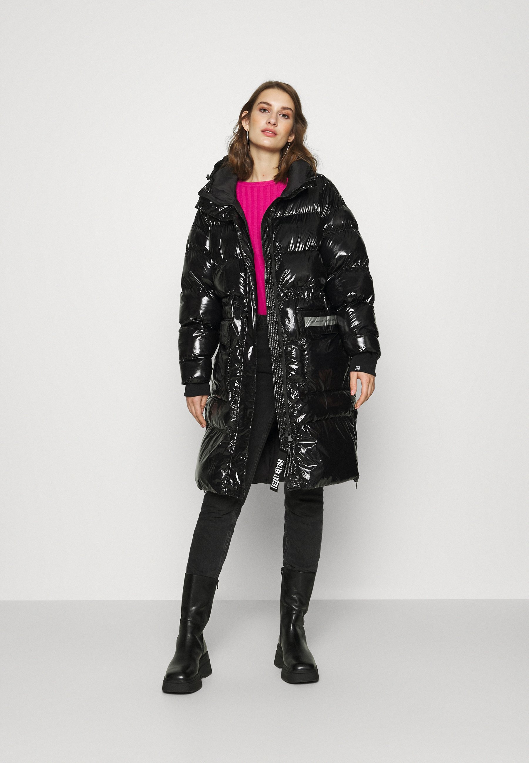 Freaky Nation NIIZA Parka black Zalando.no Freaky Nation GALACTIC GIRL Vinterjakke black Zalando.no